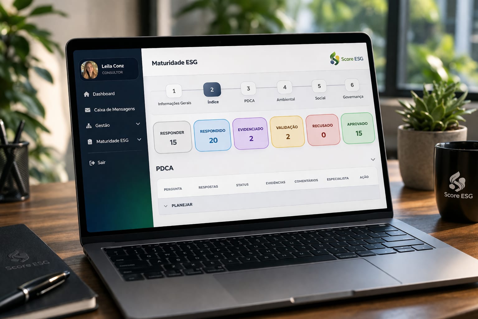 Dashboard ScoreESG